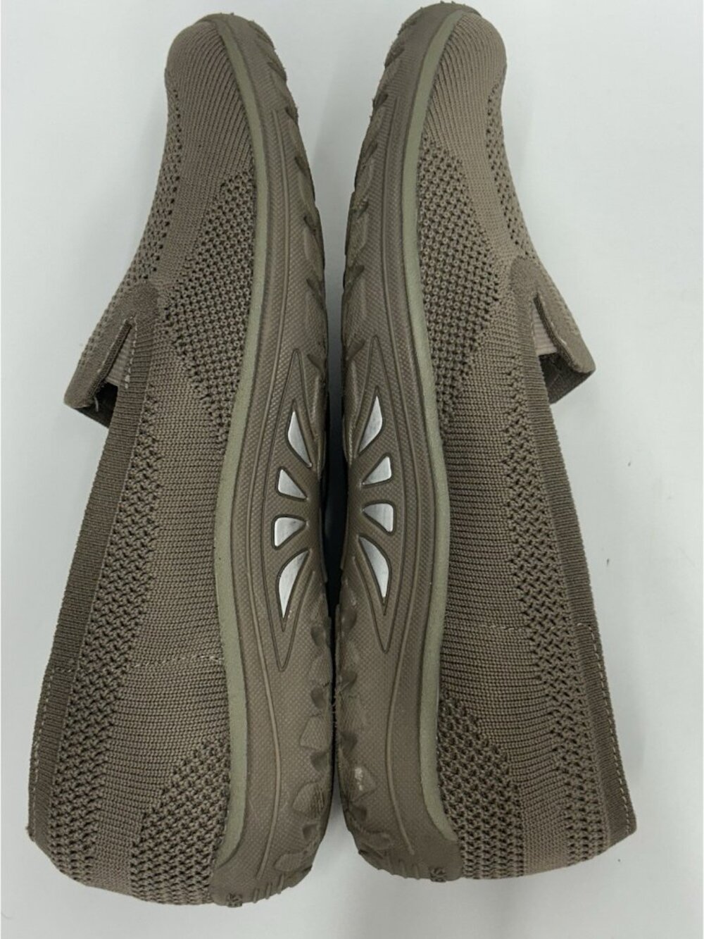 Skechers Reggae Fest Enjoy Knit Slip On Shoes  Women’s Size 8.5 Tan Brown 49679 - Picture 9 of 10